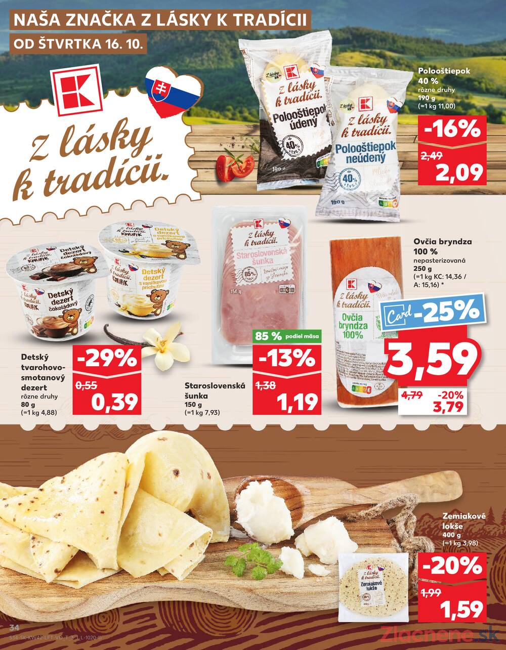 Leták Kaufland - Kaufland 16.10. - 22.10. - Kaufland Poprad - Moyzesova - strana 34