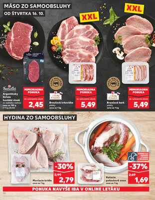 Kaufland 16.10. - 22.10. - Kaufland Poprad - Moyzesova