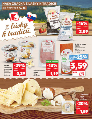 Kaufland 16.10. - 22.10. - Kaufland Poprad - Moyzesova
