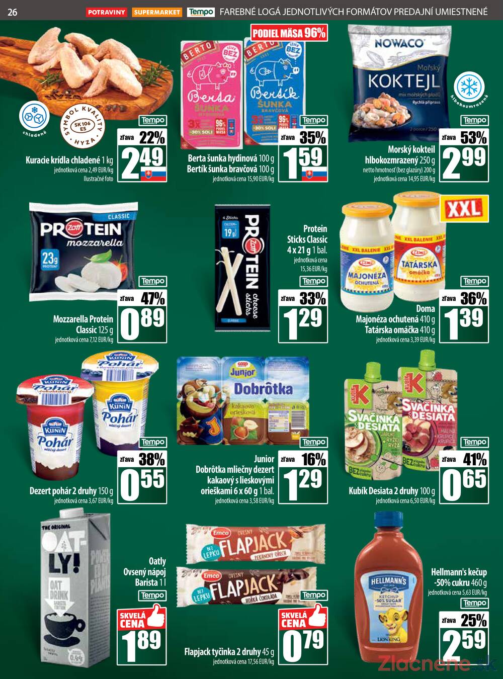 Leták COOP Jednota Slovensko - COOP do 22.10. - strana 26