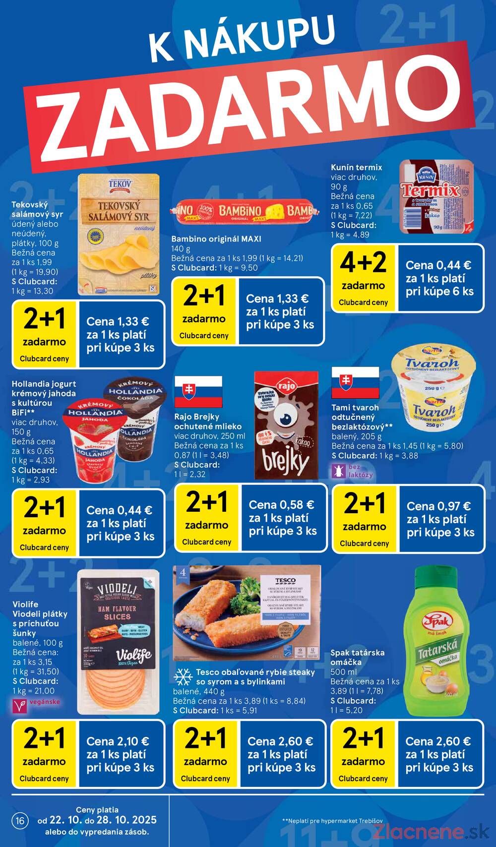 Leták Tesco
		  platný do 28.10.2025 - strana 16