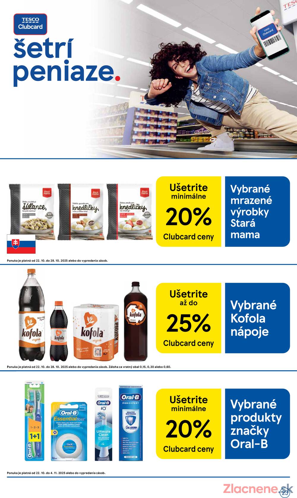 Leták Tesco - Tesco malé hypermarkety od 22.10. do 28.10.2025 - strana 23