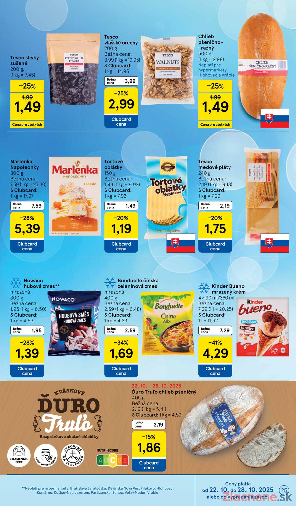Leták Tesco - Tesco malé hypermarkety od 22.10. do 28.10.2025 - strana 25 Leták Tesco - Tesco malé hypermarkety od 22.10. do 28.10.2025 - strana 25