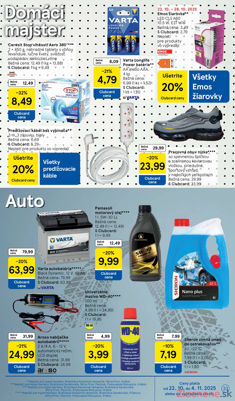 Leták Tesco
		  platný do 28.10.2025 - strana 33