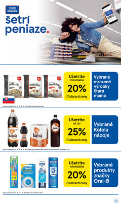 Tesco malé hypermarkety od 22.10. do 28.10.2025