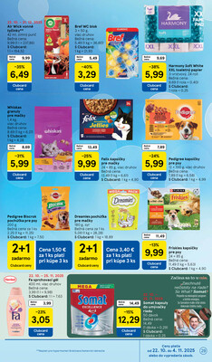Tesco malé hypermarkety od 22.10. do 28.10.2025