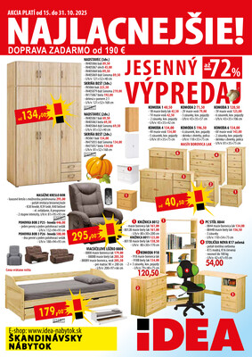 IDEA nábytok : 1 leták