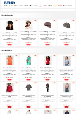leták Beno Fashion