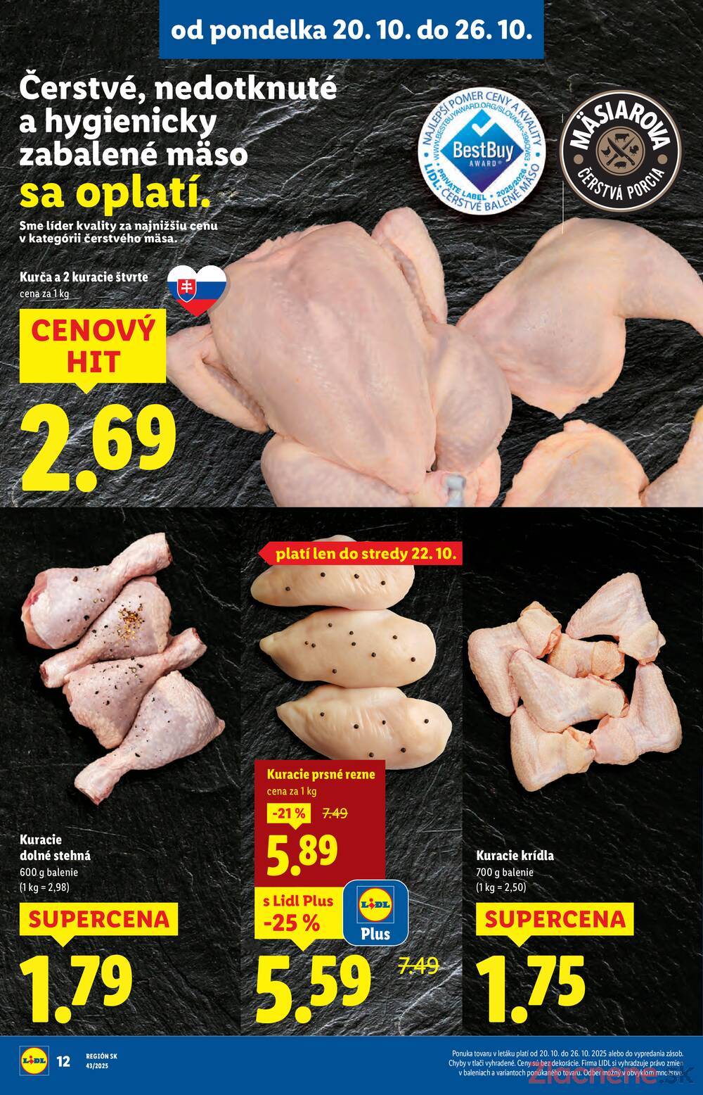 Leták Lidl
		  platný do 26.10.2025 - strana 14