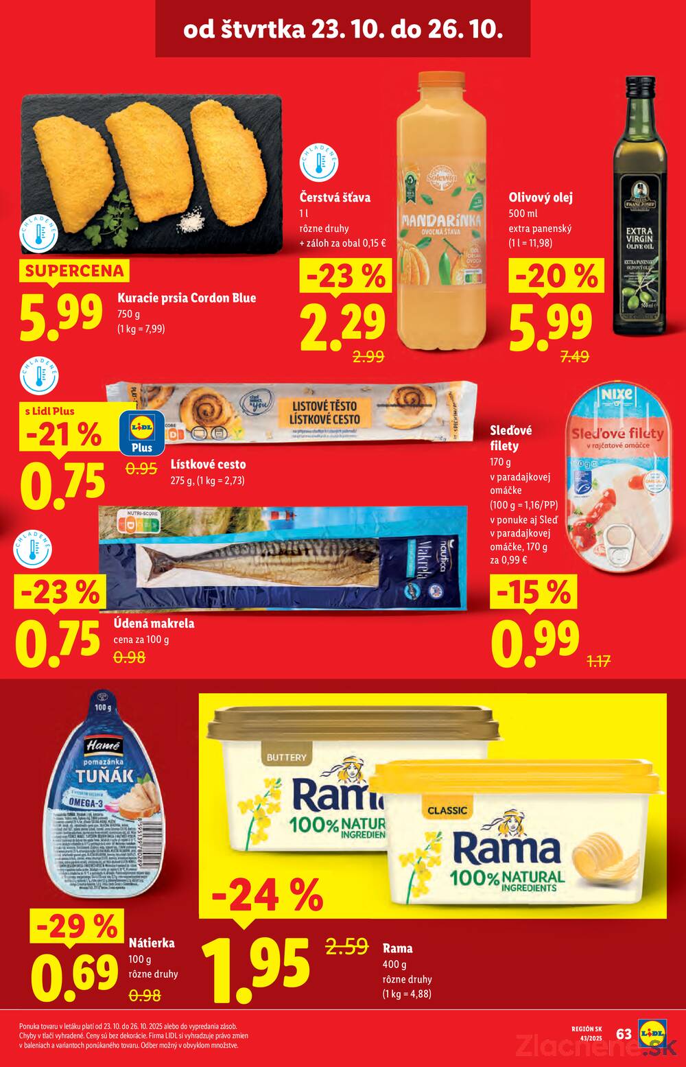 Leták Lidl
		  platný do 26.10.2025 - strana 79