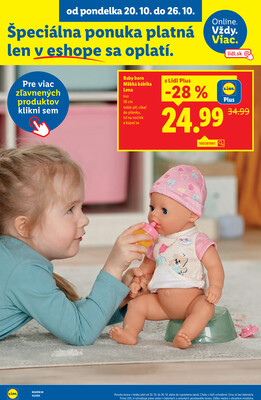 Leták Lidl
		  platný do 26.10.2025 - strana 65