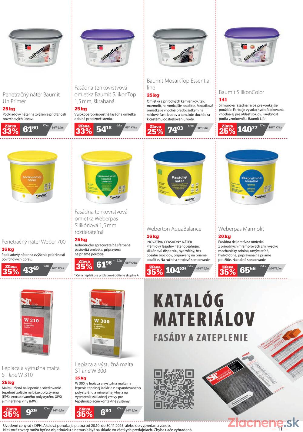 Leták STAVMAT
		  platný do 30.11.2025 - strana 11