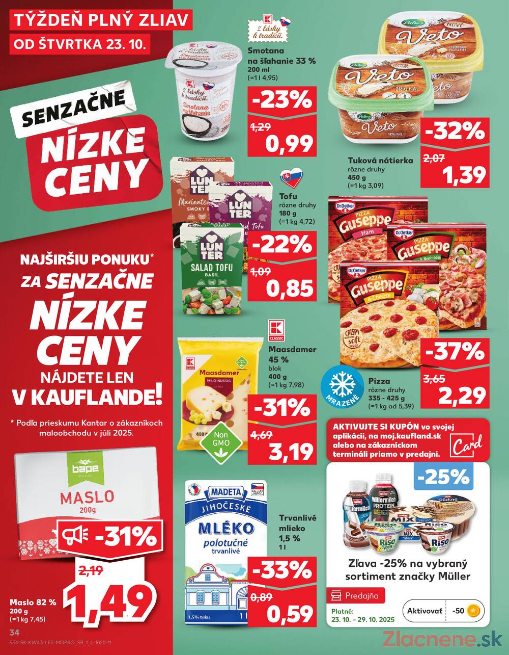 Leták Kaufland
		  platný do 29.10.2025 - strana 34