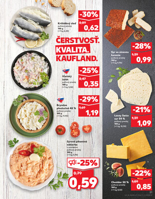 Leták Kaufland
		  platný do 29.10.2025 - strana 21