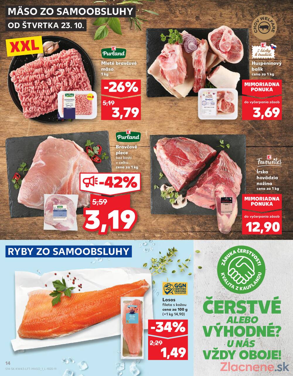 Leták Kaufland - Kaufland 23.10. - 29.10. - Kaufland Detva - strana 14