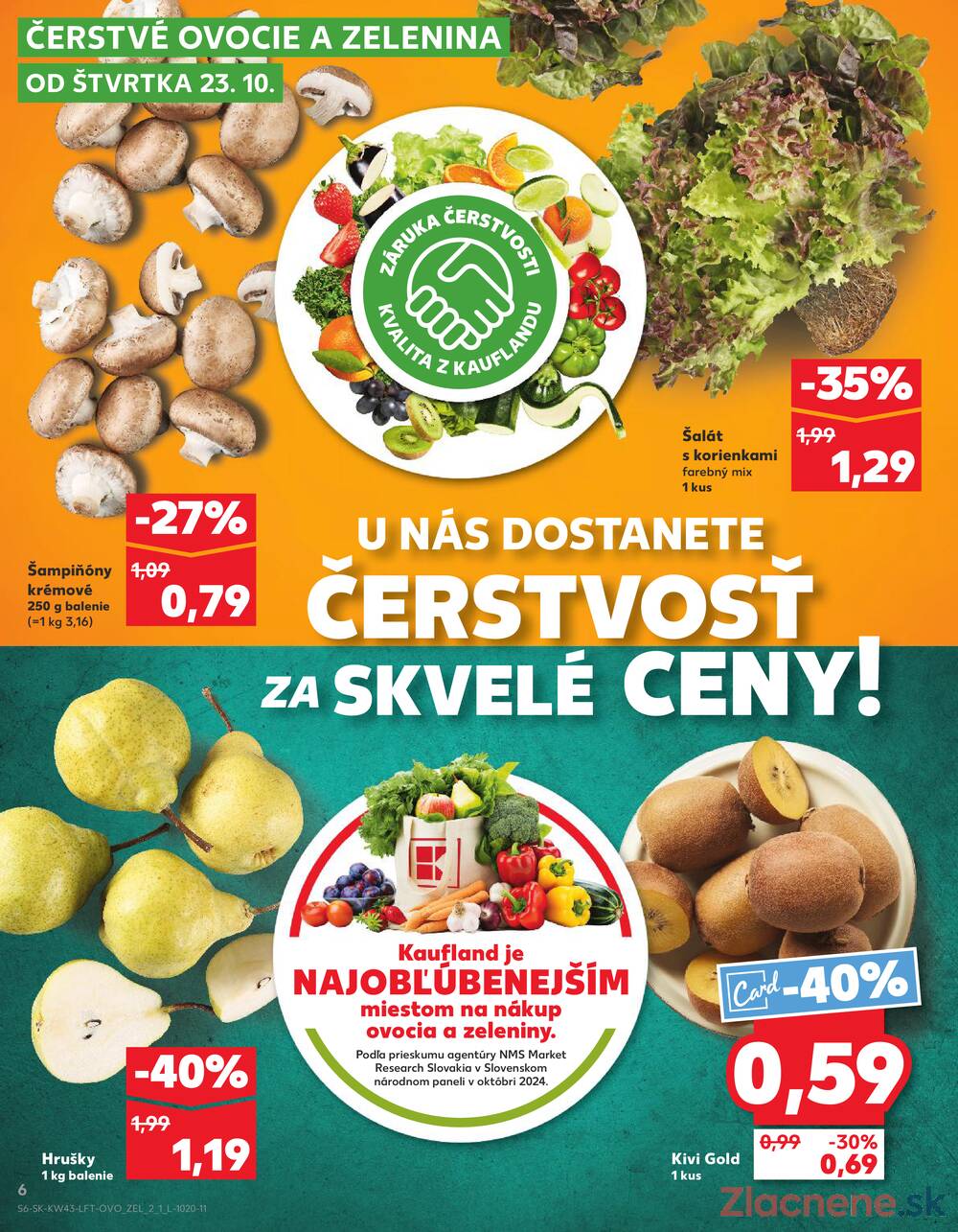 Leták Kaufland - Kaufland 23.10. - 29.10. - Kaufland Bardejov - strana 6 Leták Kaufland - Kaufland 23.10. - 29.10. - Kaufland Bardejov - strana 6