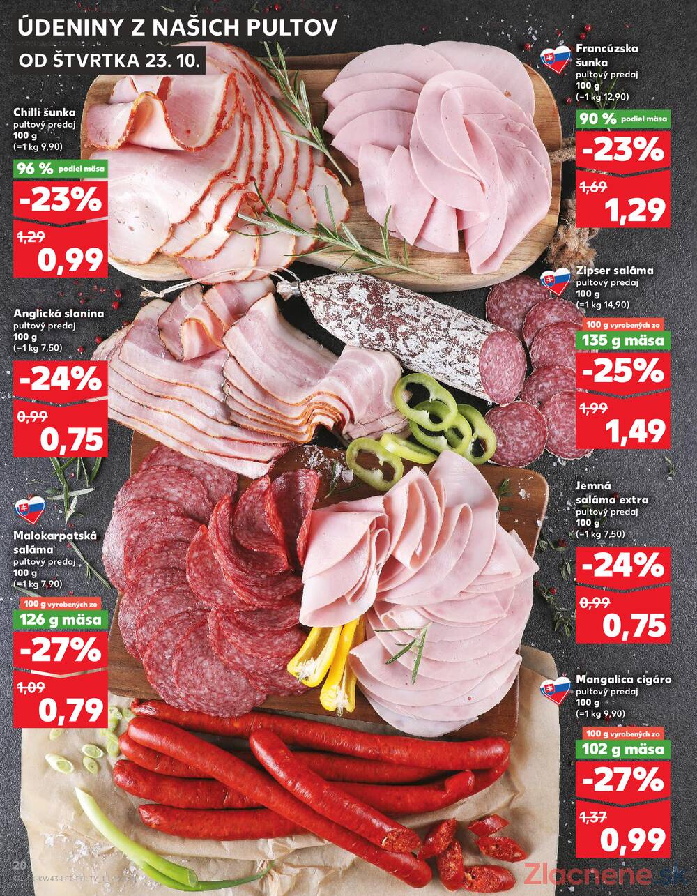 Leták Kaufland - Kaufland 23.10. - 29.10. - Kaufland Bardejov - strana 20 Leták Kaufland - Kaufland 23.10. - 29.10. - Kaufland Bardejov - strana 20