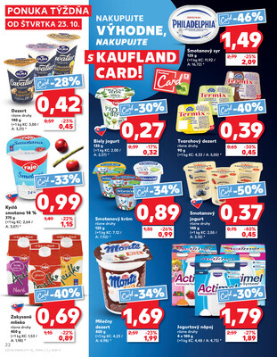 Kaufland 23.10. - 29.10. - Kaufland Púchov