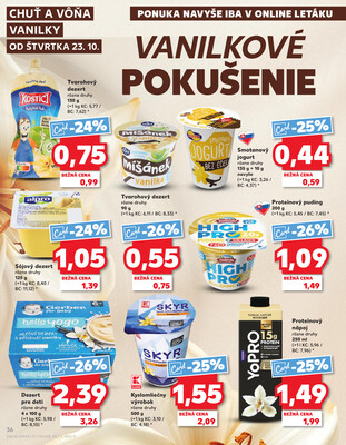 Kaufland 23.10. - 29.10. - Kaufland Kežmarok