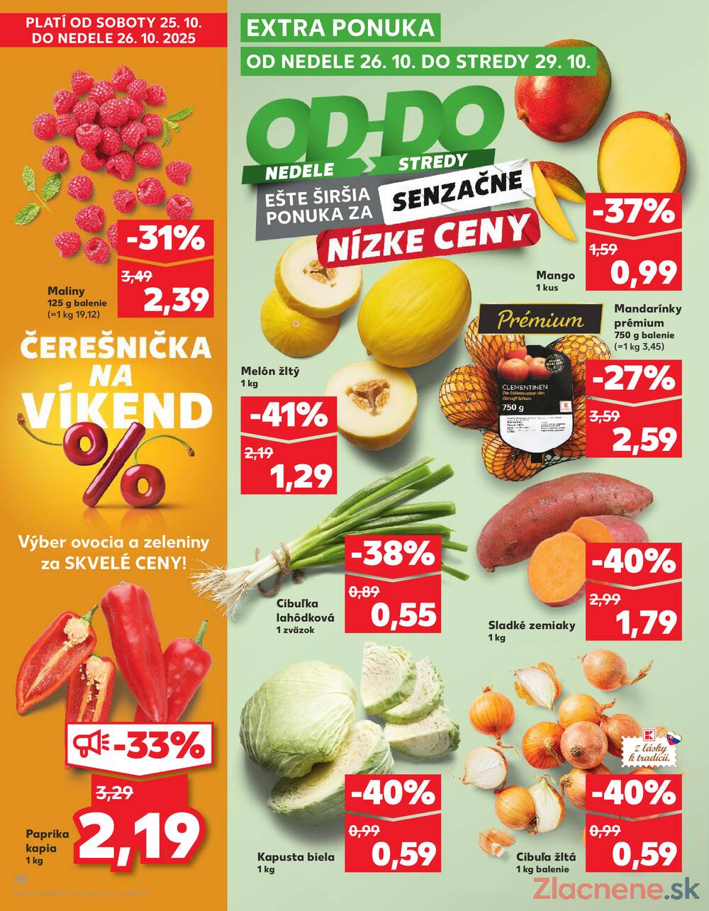 Leták Kaufland - Kaufland 23.10. - 29.10. - Kaufland Rožňava - strana 70 Leták Kaufland - Kaufland 23.10. - 29.10. - Kaufland Rožňava - strana 70