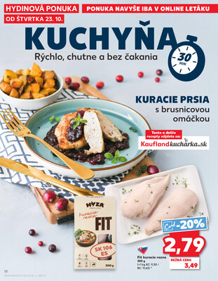 Kaufland 23.10. - 29.10. - Kaufland Poprad - Jiřího Wolkera