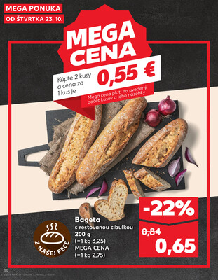 Kaufland 23.10. - 29.10. - Kaufland Poprad - Jiřího Wolkera