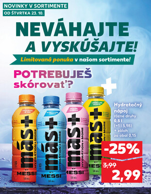 Kaufland 23.10. - 29.10. - Kaufland Michalovce (Humenská cesta)
