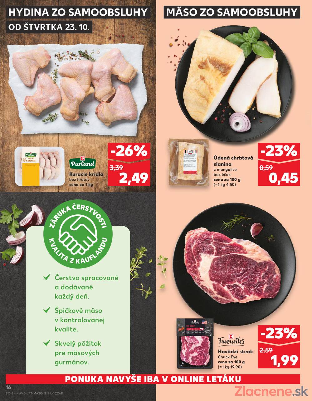 Leták Kaufland - Kaufland 23.10. - 29.10. - Bratislava-Patrónka - strana 16