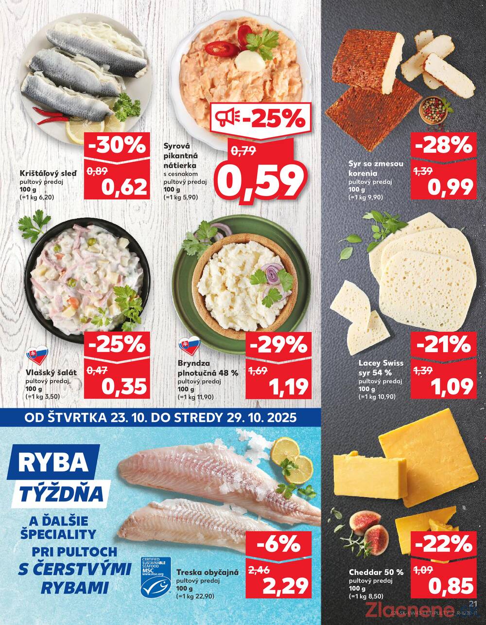 Leták Kaufland - Kaufland 23.10. - 29.10. - Bratislava-Patrónka - strana 21