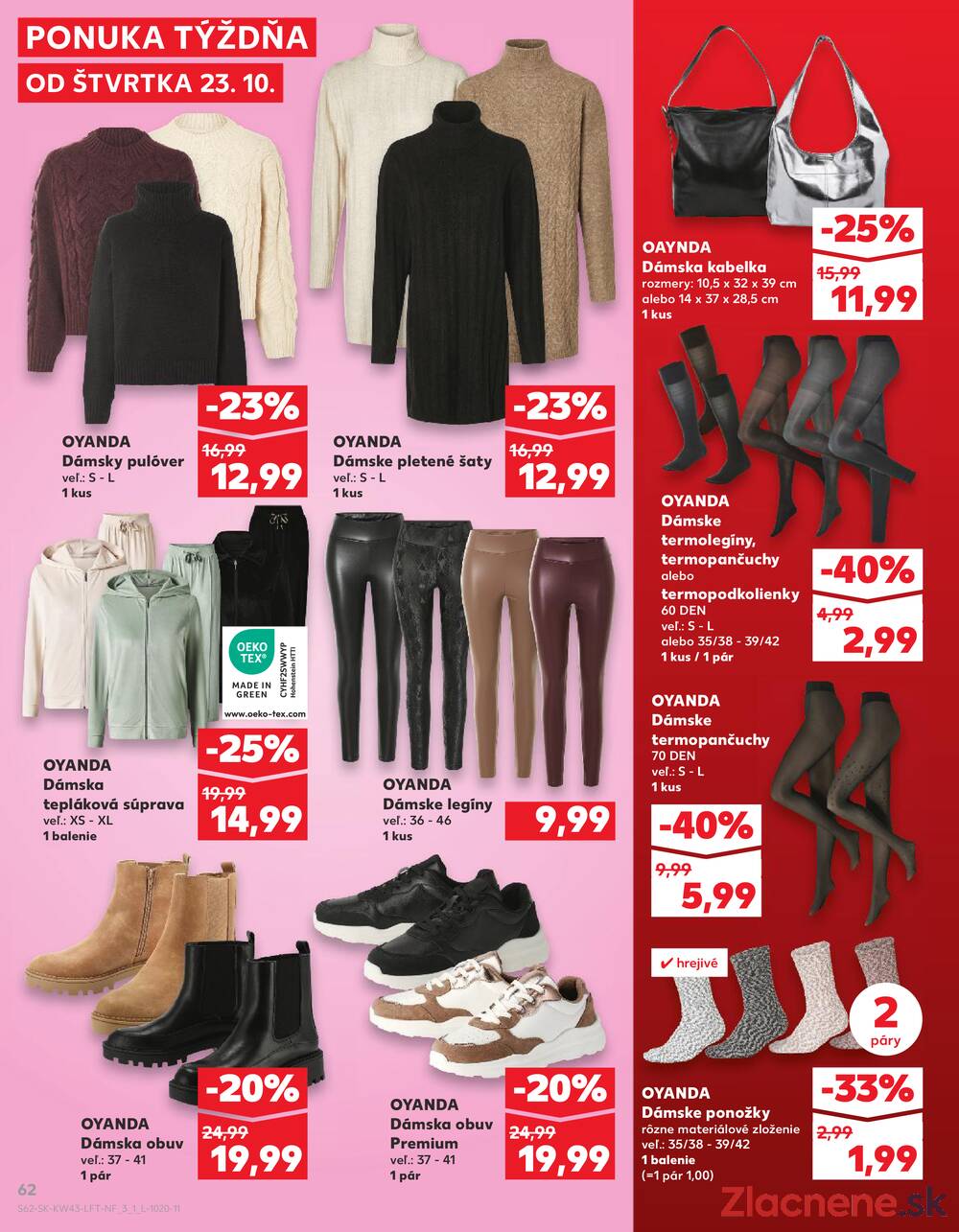 Leták Kaufland - Kaufland 23.10. - 29.10. - Kaufland (Kasárenská, Šamorín) - strana 62 Leták Kaufland - Kaufland 23.10. - 29.10. - Kaufland (Kasárenská, Šamorín) - strana 62