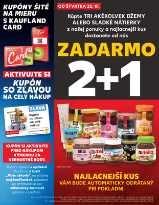 Kaufland 23.10. - 29.10. - Kaufland Bratislava - Nové Mesto