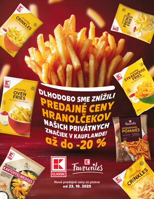 Kaufland 23.10. - 29.10. - Kaufland Bratislava - Nové Mesto