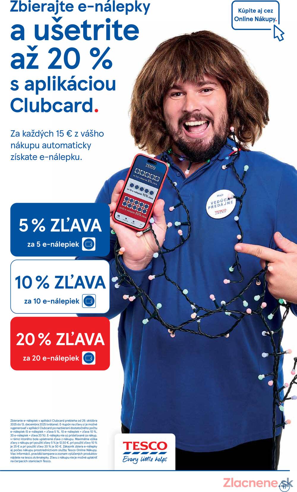 Leták Tesco - Tesco malé hypermarkety od 29.10. do 4.11.2025 - strana 17 Leták Tesco - Tesco malé hypermarkety od 29.10. do 4.11.2025 - strana 17