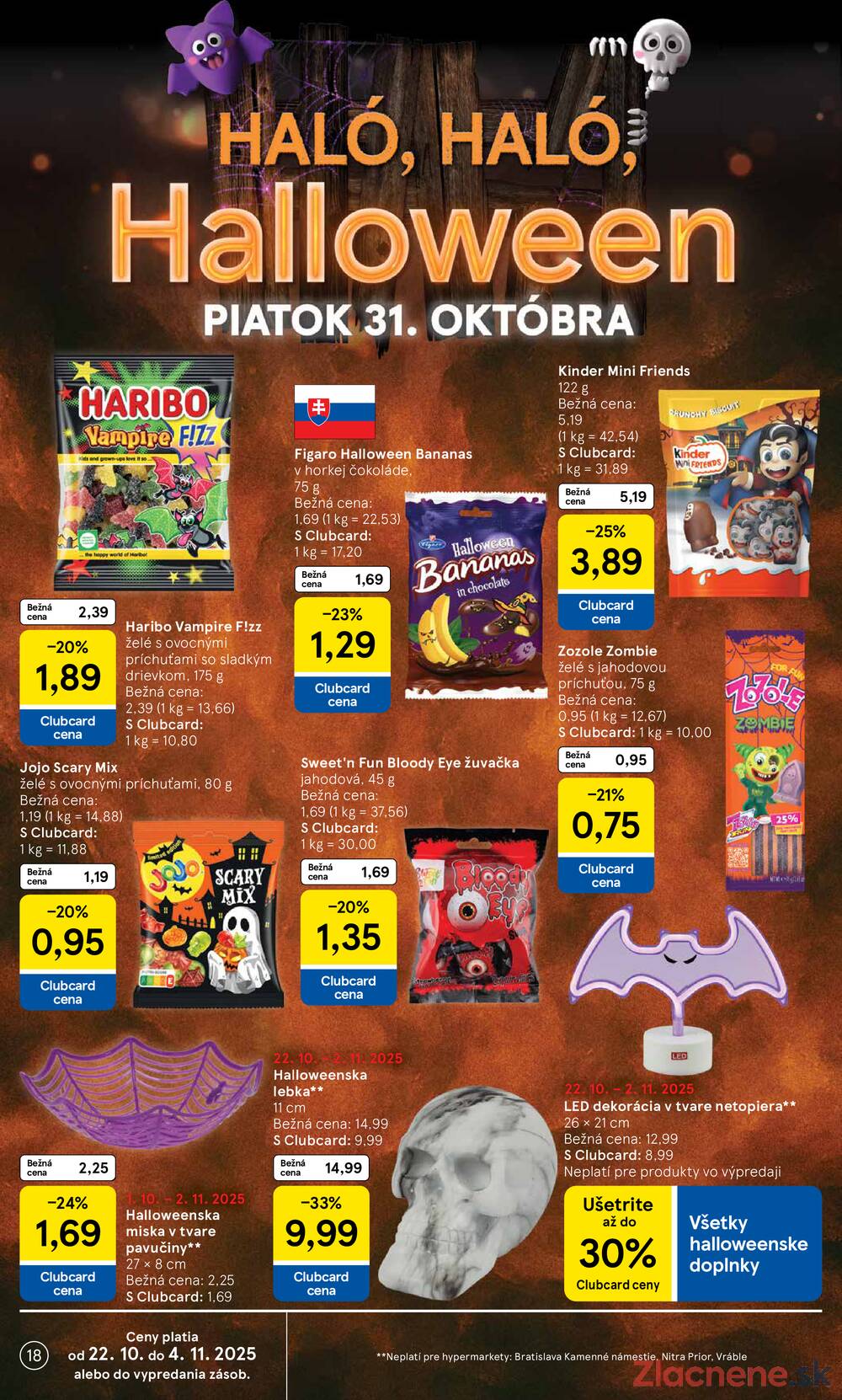 Leták Tesco - Tesco malé hypermarkety od 29.10. do 4.11.2025 - strana 18 Leták Tesco - Tesco malé hypermarkety od 29.10. do 4.11.2025 - strana 18