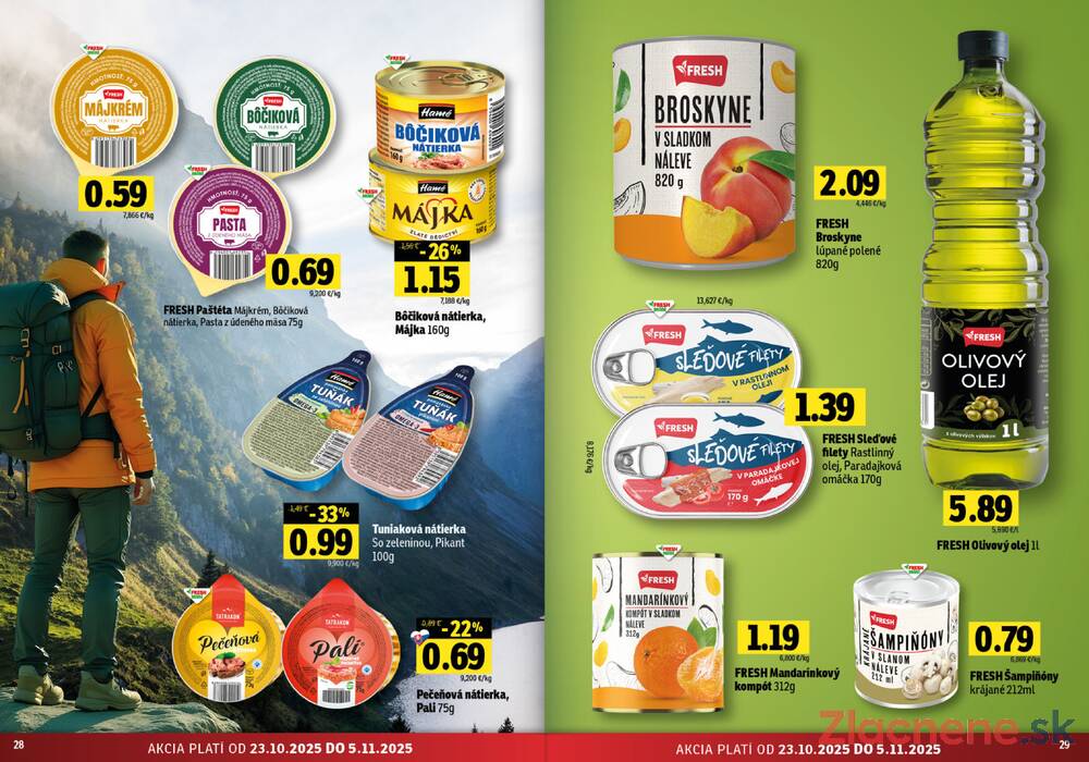 Leták Fresh
		  platný do 5.11.2025 - strana 15