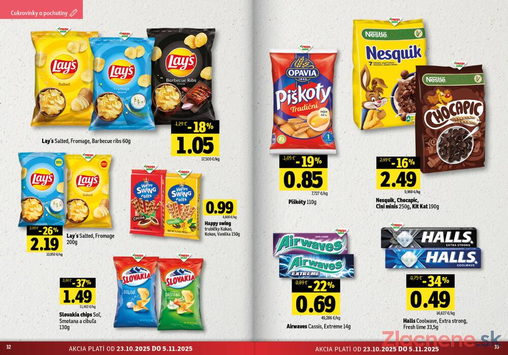 Leták Fresh
		  platný do 5.11.2025 - strana 17