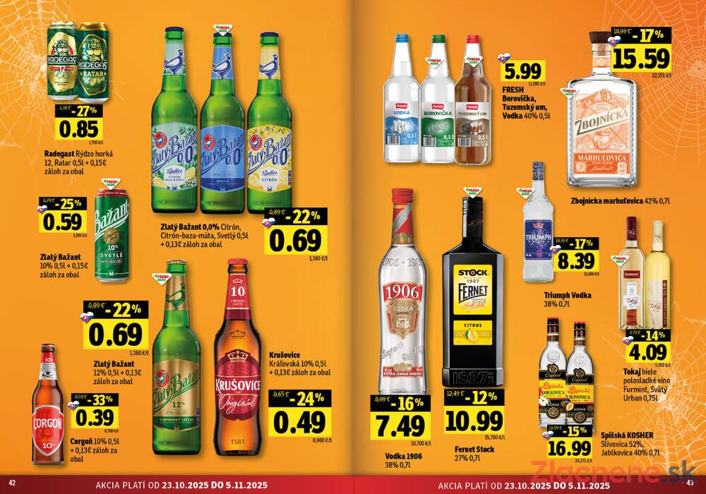 Leták Fresh
		  platný do 5.11.2025 - strana 22