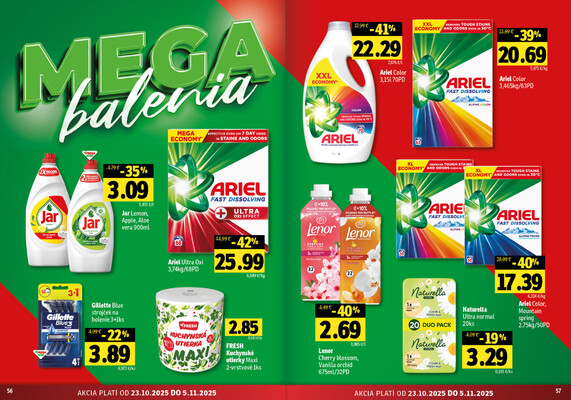 Leták Fresh
		  platný do 5.11.2025 - strana 29