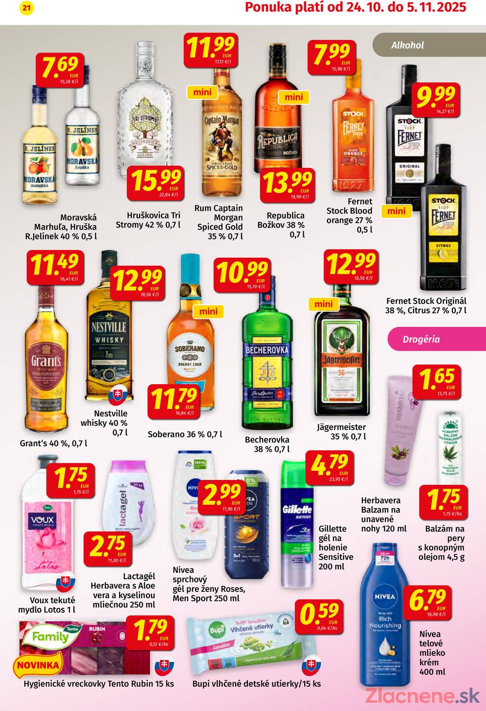 Leták KORUNA
		  platný do 5.11.2025 - strana 21