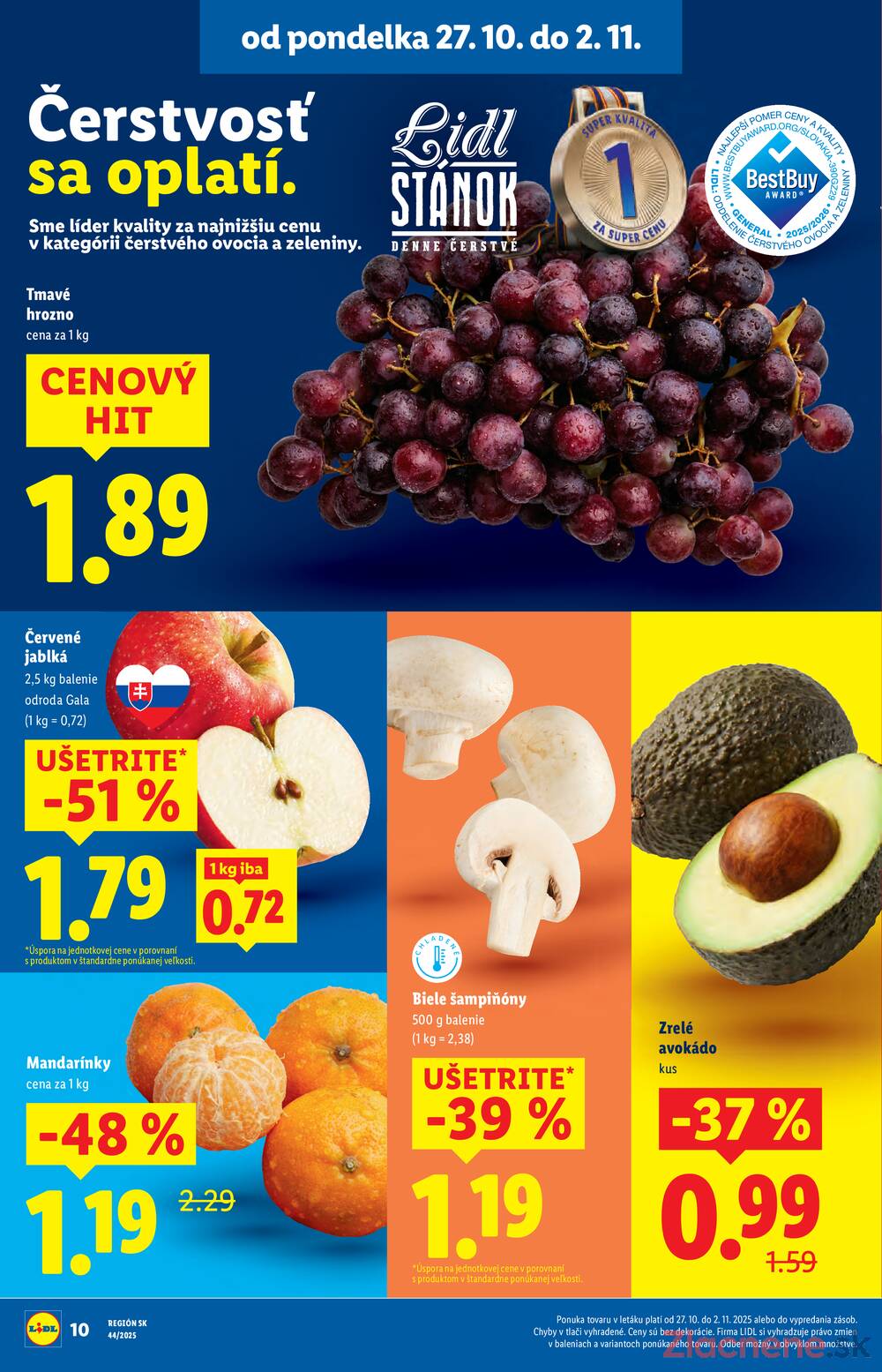 Leták Lidl
		  platný do 2.11.2025 - strana 12