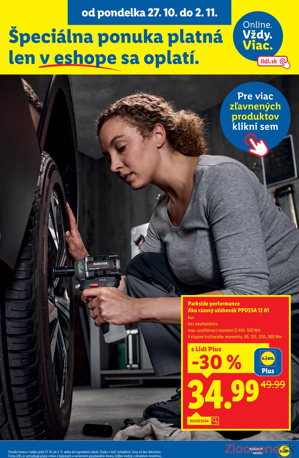 Leták Lidl
		  platný do 2.11.2025 - strana 56