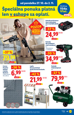 Leták Lidl
		  platný do 2.11.2025 - strana 53