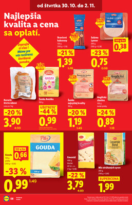 Leták Lidl
		  platný do 2.11.2025 - strana 66