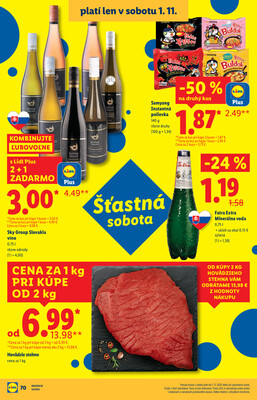Leták Lidl
		  platný do 2.11.2025 - strana 90