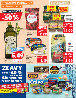 Kaufland 30.10. - 5.11. - Kaufland Michalovce