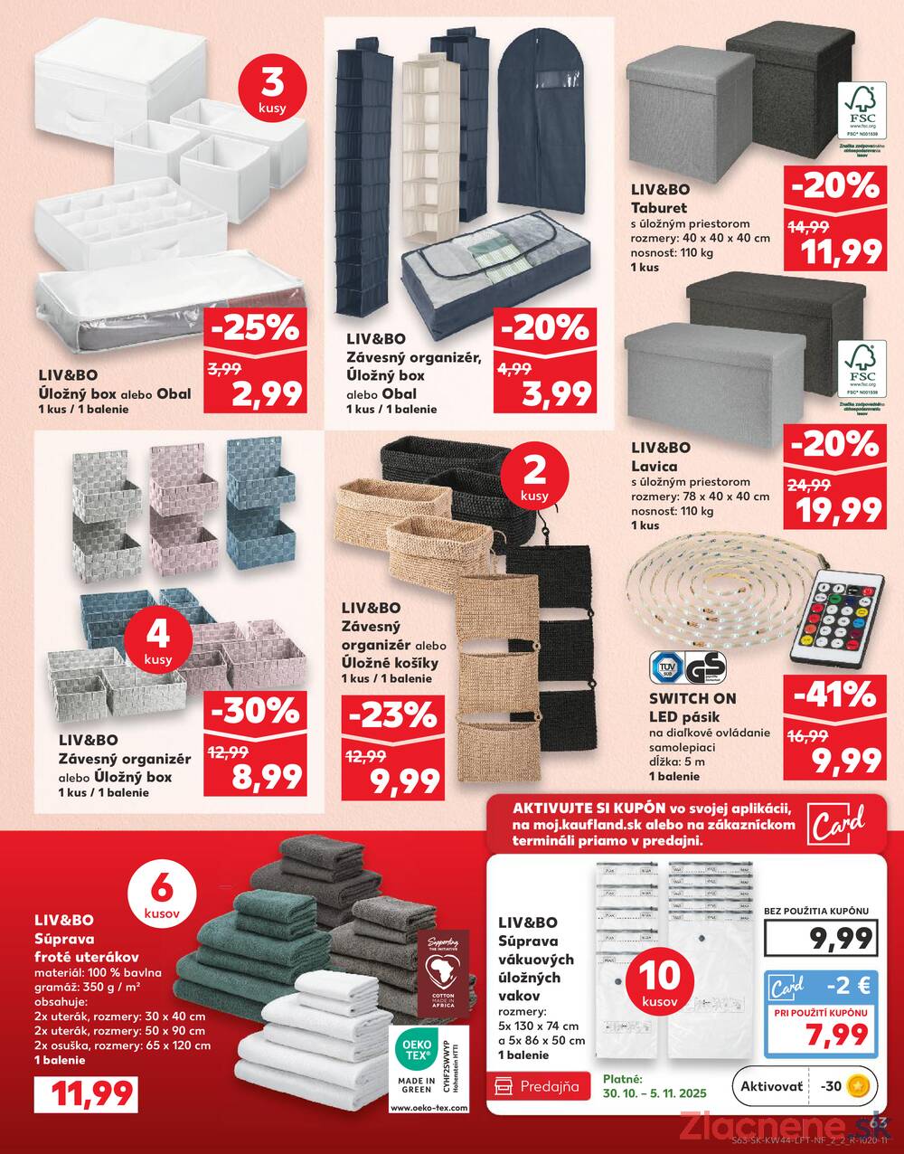 Leták Kaufland - Kaufland 30.10. - 5.11. - Kaufland Kežmarok - strana 63 Leták Kaufland - Kaufland 30.10. - 5.11. - Kaufland Kežmarok - strana 63