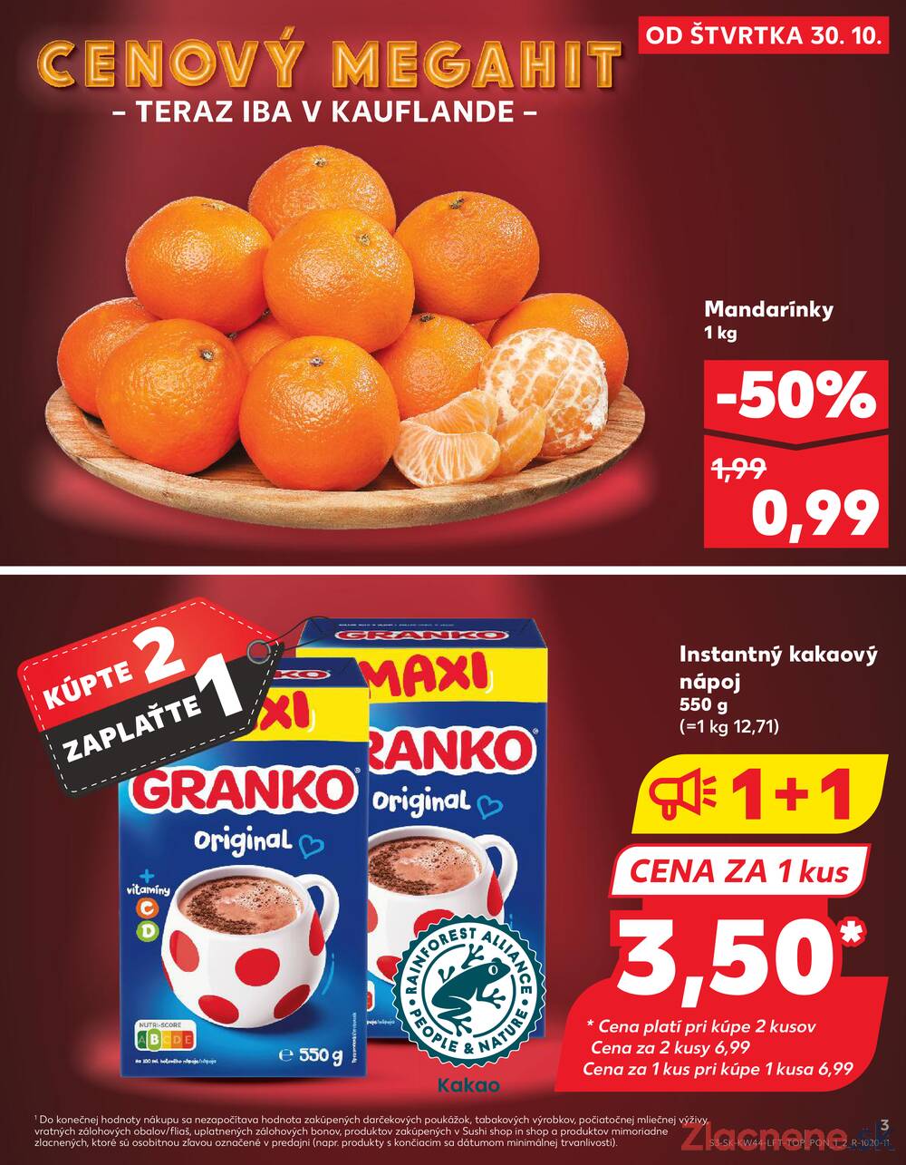 Leták Kaufland - Kaufland 30.10. - 5.11. - Kaufland Dolný Kubín - strana 3 Leták Kaufland - Kaufland 30.10. - 5.11. - Kaufland Dolný Kubín - strana 3