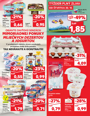 Kaufland 30.10. - 5.11. - Kaufland Poprad - Jiřího Wolkera
