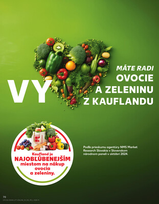 Kaufland 30.10. - 5.11. - Kaufland Poprad - Jiřího Wolkera