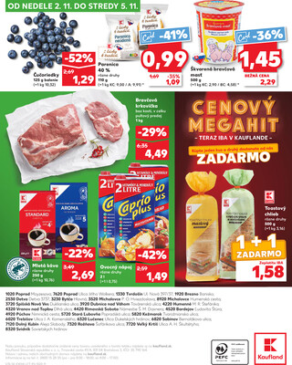 Kaufland 30.10. - 5.11. - Kaufland Poprad - Jiřího Wolkera